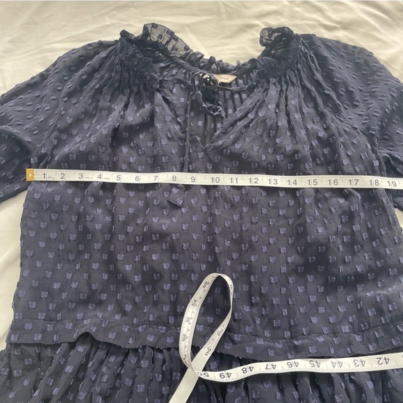 Rebecca Taylor Box Clip Silk Voile Blouse - Picture 3 of 9